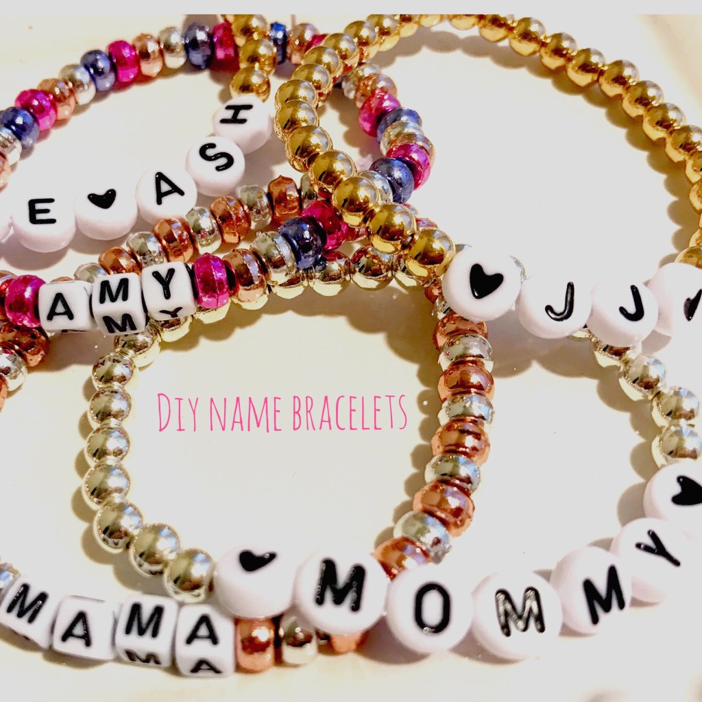 DIY Personalized Beaded&nbsp;Bracelets