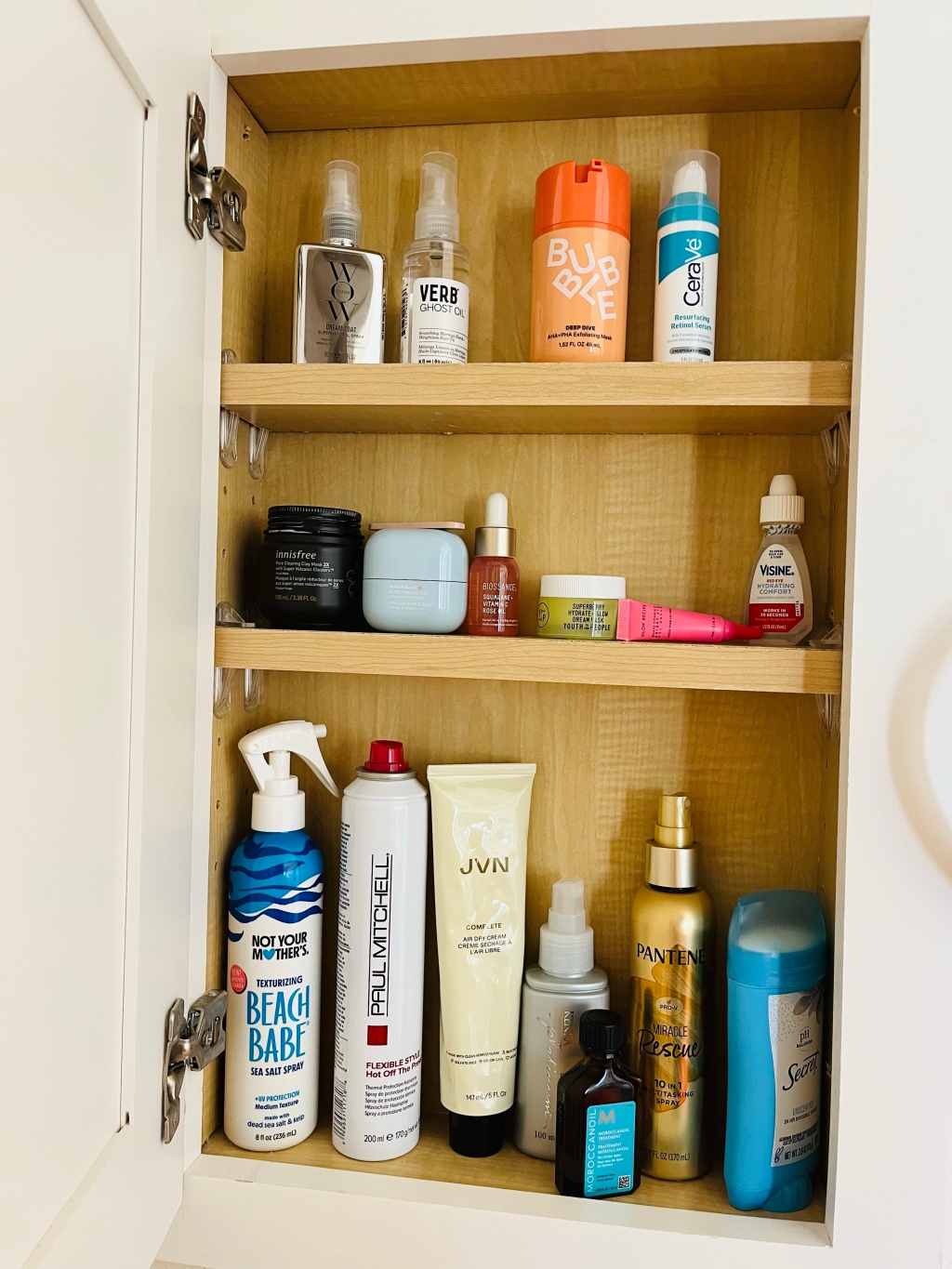 What’s In My Cabinet?  Skin and Hair Care FAVES